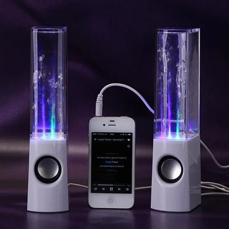 Wireless Dancing Water Speaker LED Light Fountain Speaker Home Party -VivaBlues