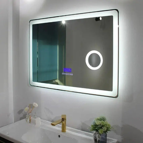 Frameless Smart LED Bluetooth Bathroom Mirror -VivaBlues