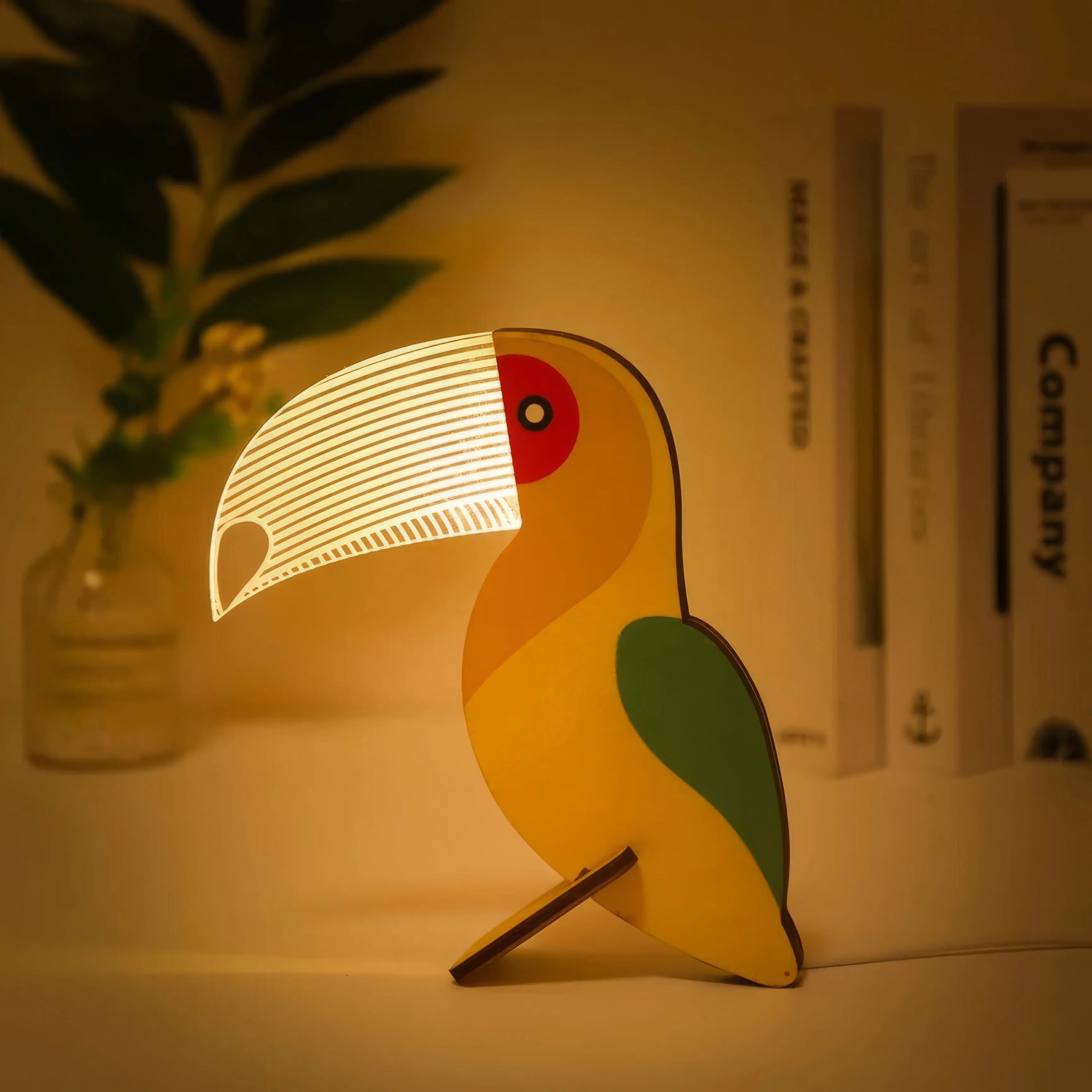 Charming Wooden Animals LED Bedside Lamps -VivaBlues