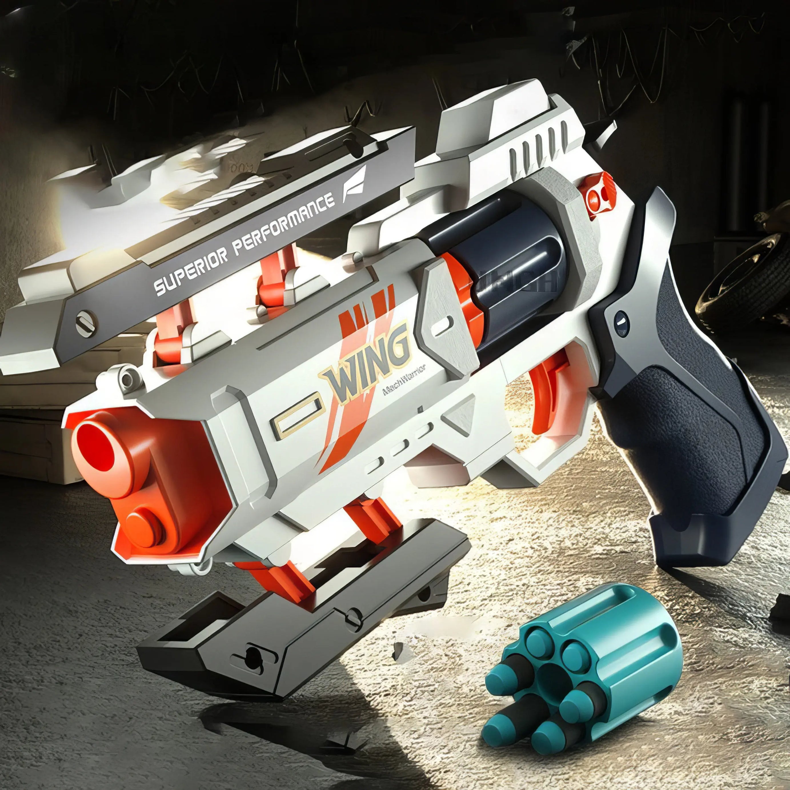 Extreme Fun Soft Foam Dart Shooter Gun -VivaBlues