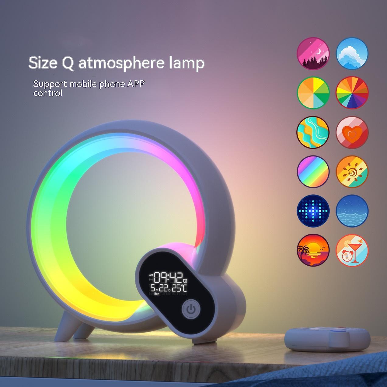 Smart Color-Changing Night Light with White Noise & App Control