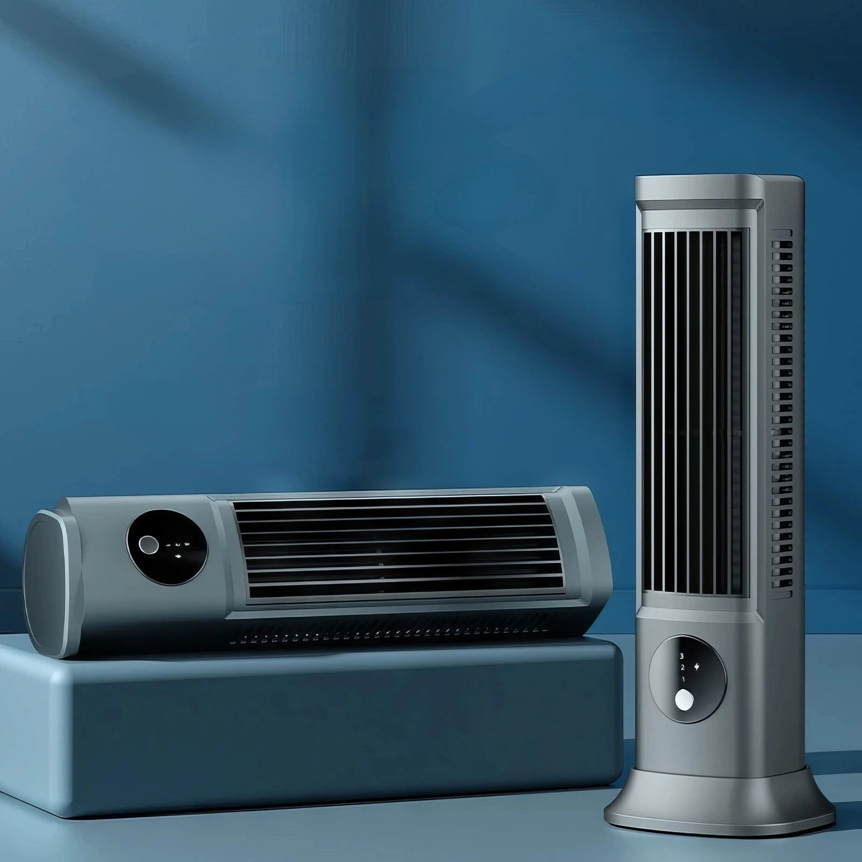 Towerless Ultra Cool Air Conditioning Desktop Fan -VivaBlues